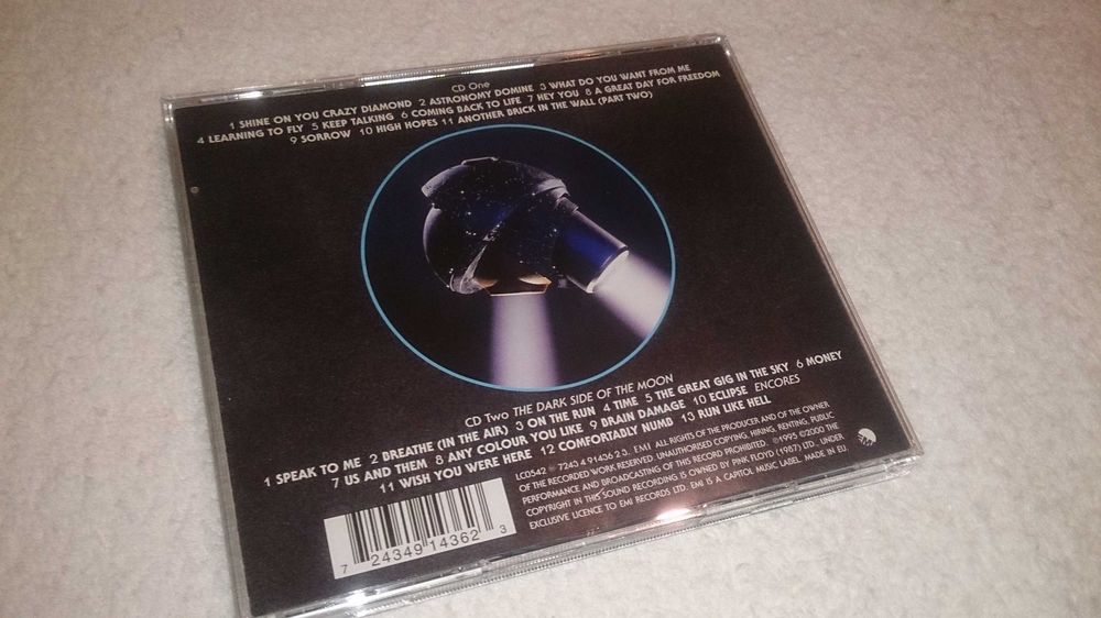 pink floyd (pulse) 2 cds ao vivo raro