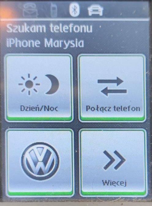 VW passat b7 golf sharan ... adapter bluetooth