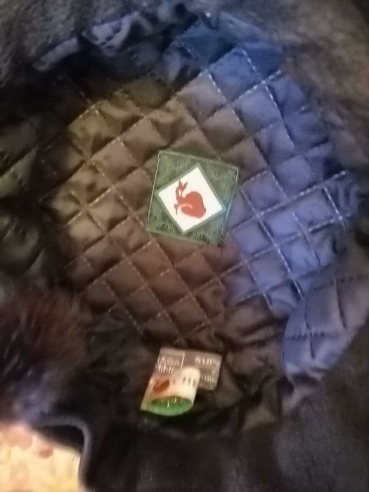 Берет из цельной натуральной норки (фабричный)