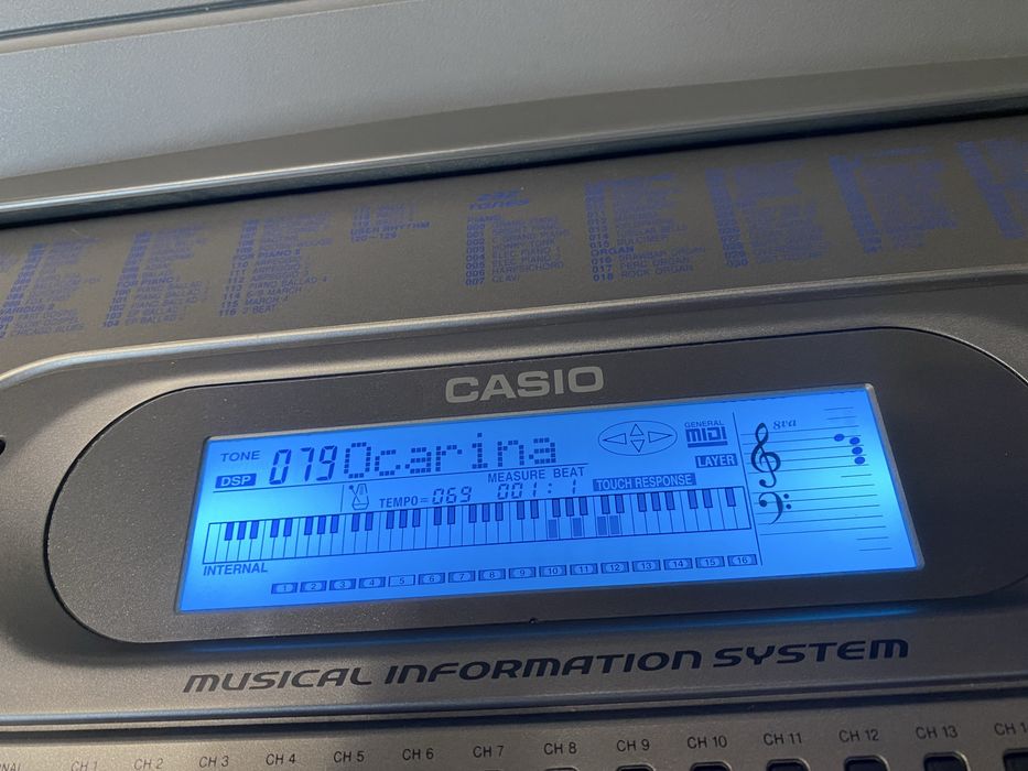 Keyboard pianino CASIO WK-1800