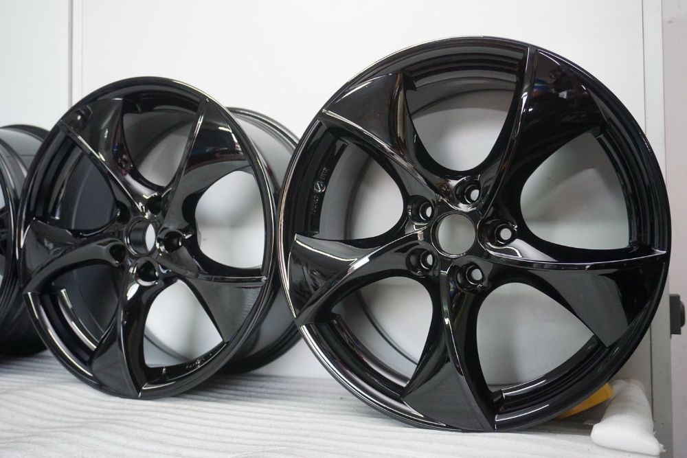 Alufelgi EAT-CMA 5x112 8Jx18" et35 cb70,4mm piekne czarny mega polysk!