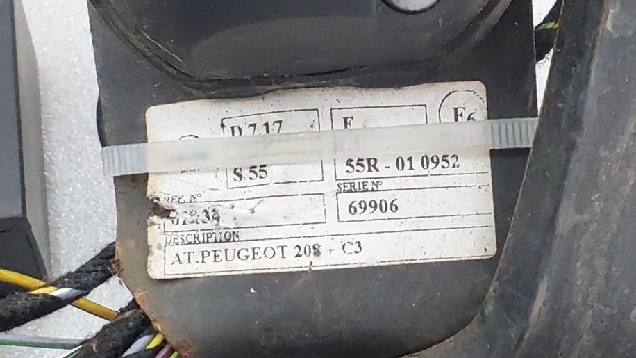 Gancho reboque CITROËN C3 III (SX)