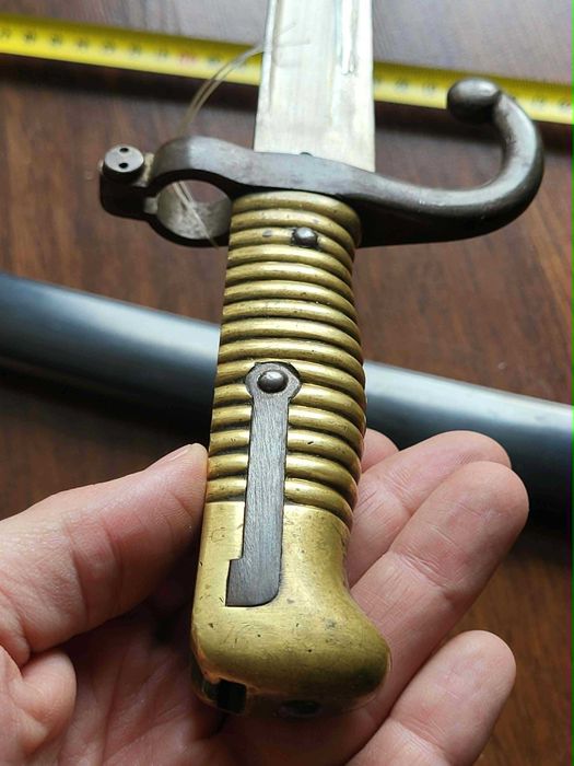 Bagnet Chassepot wz.1866 produkcja Solingen