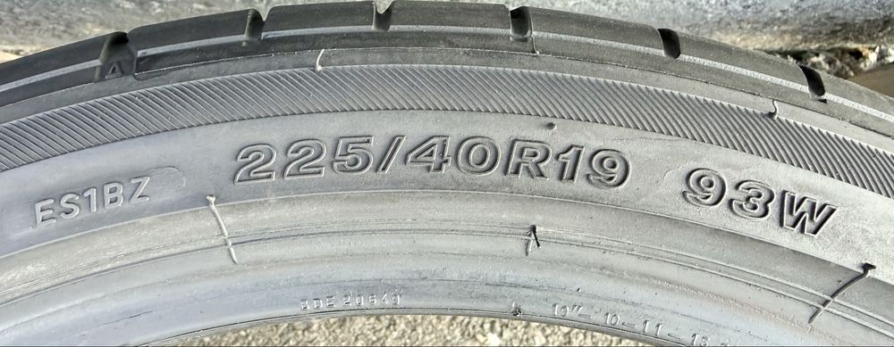 225/40-255/35 19 Bridgestoune Potenza 001 RSC 4 шт