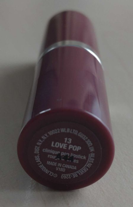 CLINIQUE *  Szminka Pomadka * Pop lipstick * 13 love pop * NOWA z USA