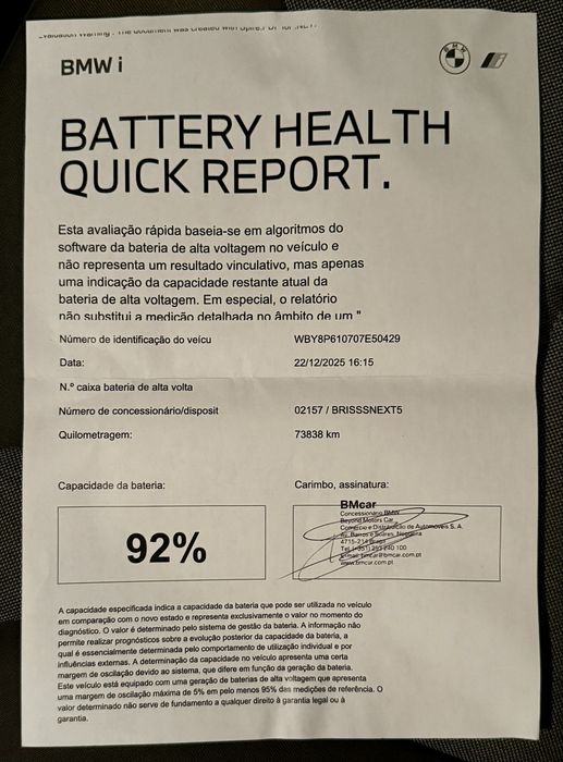BMW I3 S 120 Ah