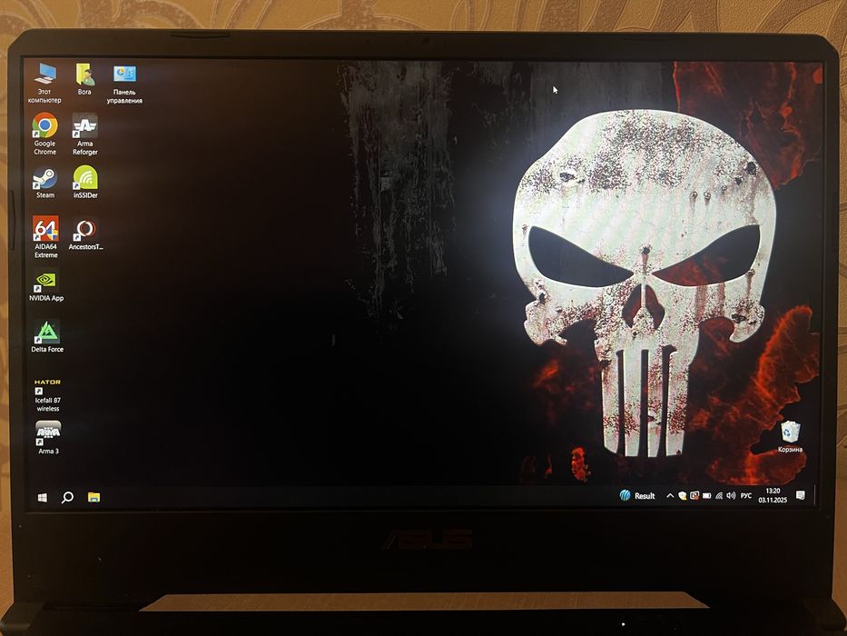 Asus TUF Gaming FX505DT - Ryzen 5 / GTX 1650 / 16 ГБ ОЗУ / SSD 512 ГБ