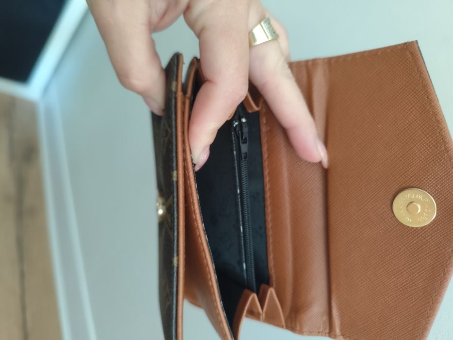Portfel damski brąz LV Louis Vuitton new prezent urodziny
