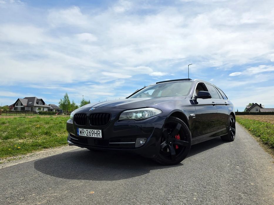 BMW Seria 5 BMW F11 525 xDrive 218k Bardzo bogato wyposażona. Możliwa zamiana