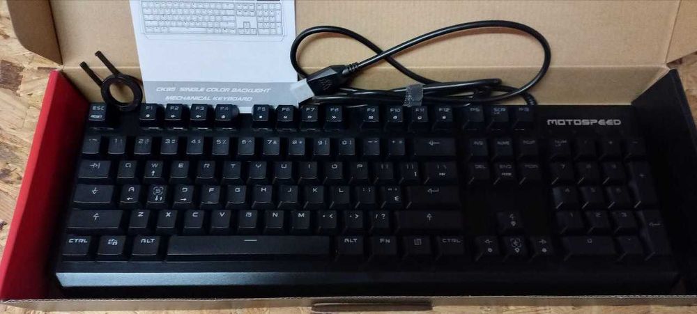 Ігрова клавіатура Motospeed CK95 чорна