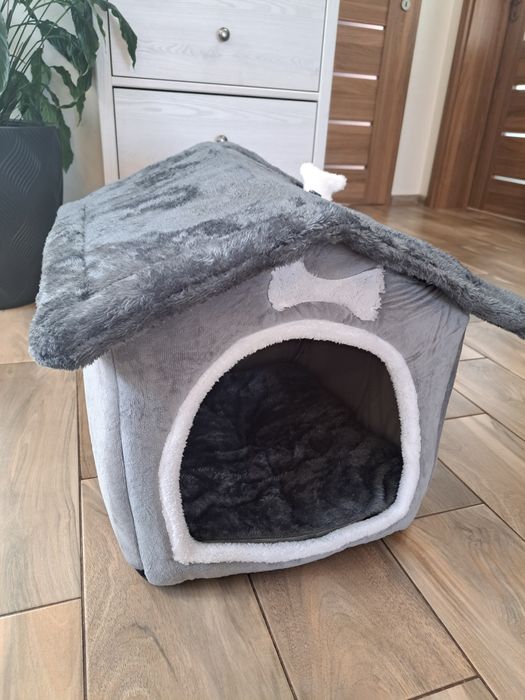 Pluszowy Domek dla kota Buda dla psa 778