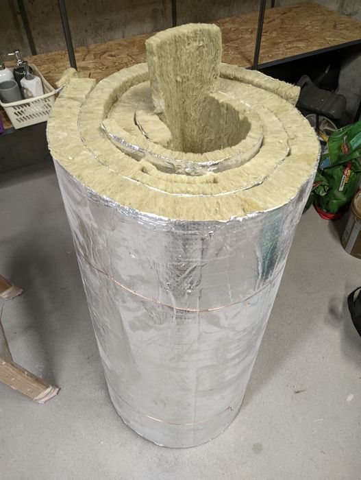 Wełna skalna do izolacji wentylacji Rockwool 5cm