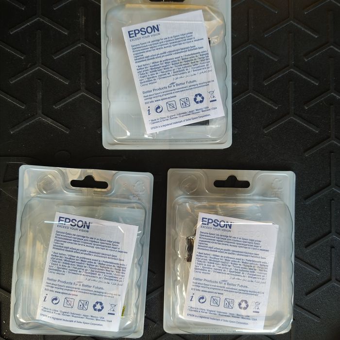 3 Tinteiros originais EPSON