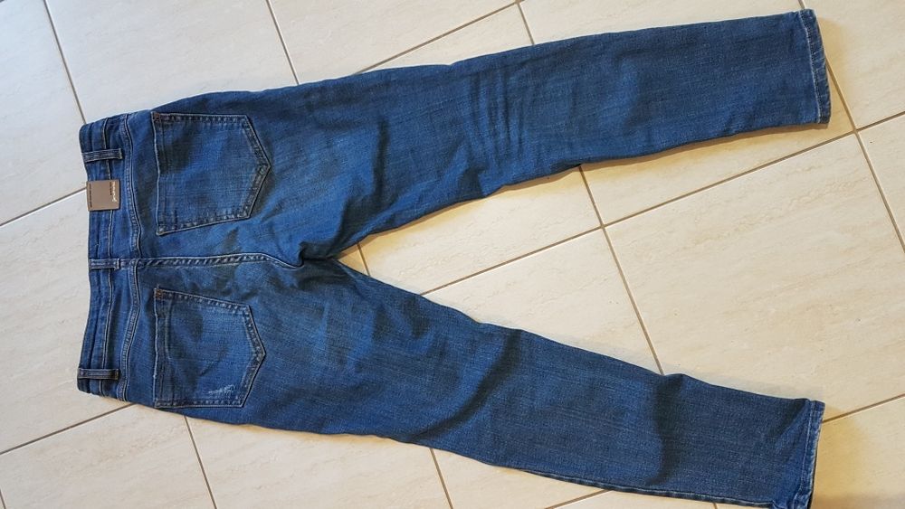 Jeansy high waist fit rozmiar 38 Srradivarius