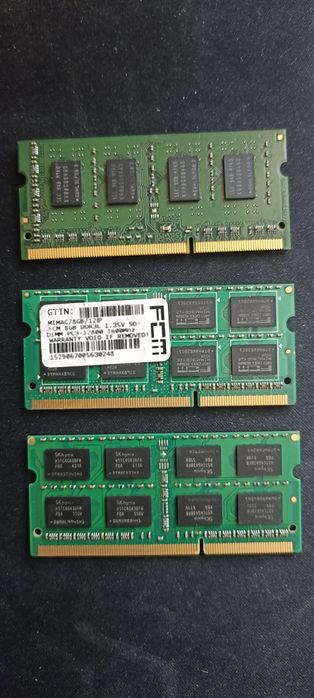память 8 gb ddr3 ddr3L   16 чіпів, двухранговая.