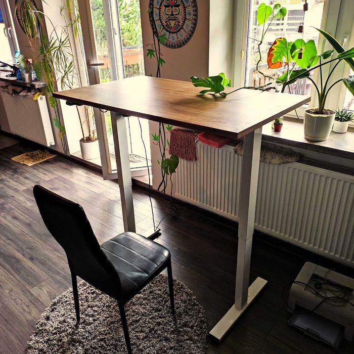 Biurko z regulowaną wysokością ELZAP ZB-120W