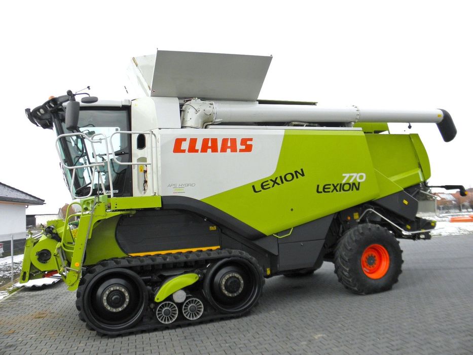 Claas Lexion 770 Terra Trac Heder V10,5, Najbogatsza Wersja, Nie