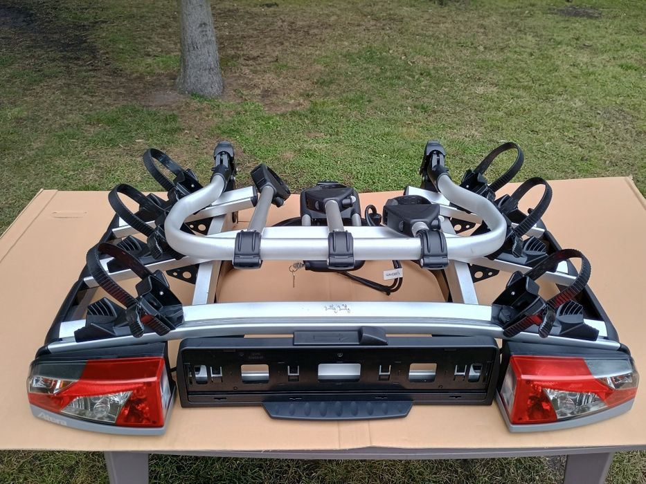 Bagażnik rowerowy na hak Atera Strada Evo 3 odsuwany 66 kg e-bike bus