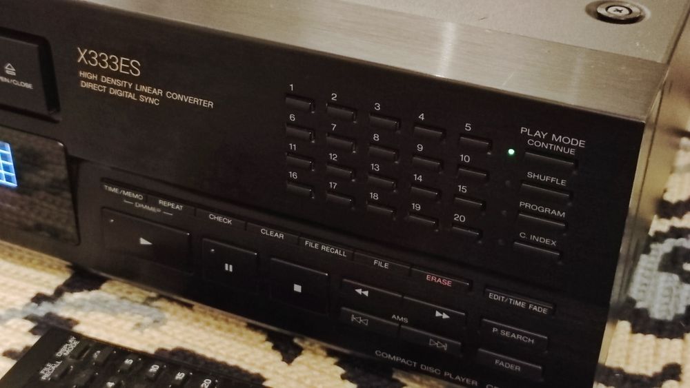 Leitor CD Sony CDP X333ES -AVARIADO-