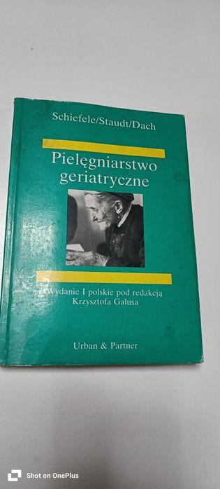 Książka pielęgniarstwo geriatryczne