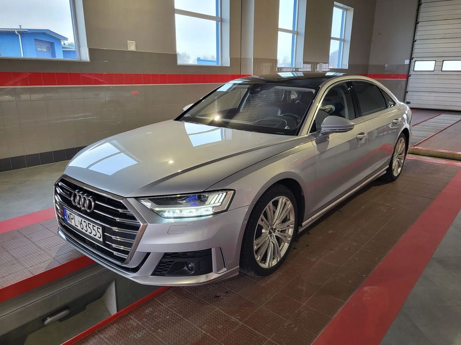Audi A8 Long MAX Wyposażenie Long masaże wentylacja webasto kamera 360 panoram
