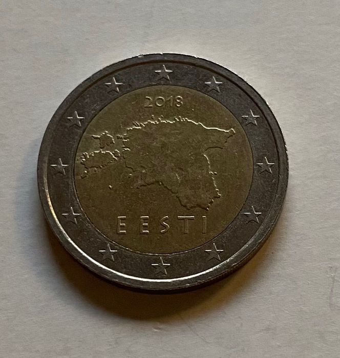 Moeda - 2 Euros / 2€ - Estónia - 2018