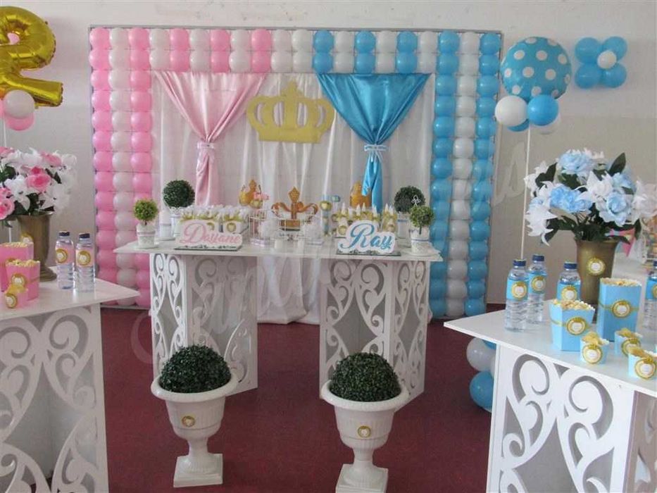 Festa aniversário, Batizado, Chá revelação, Chá bébe