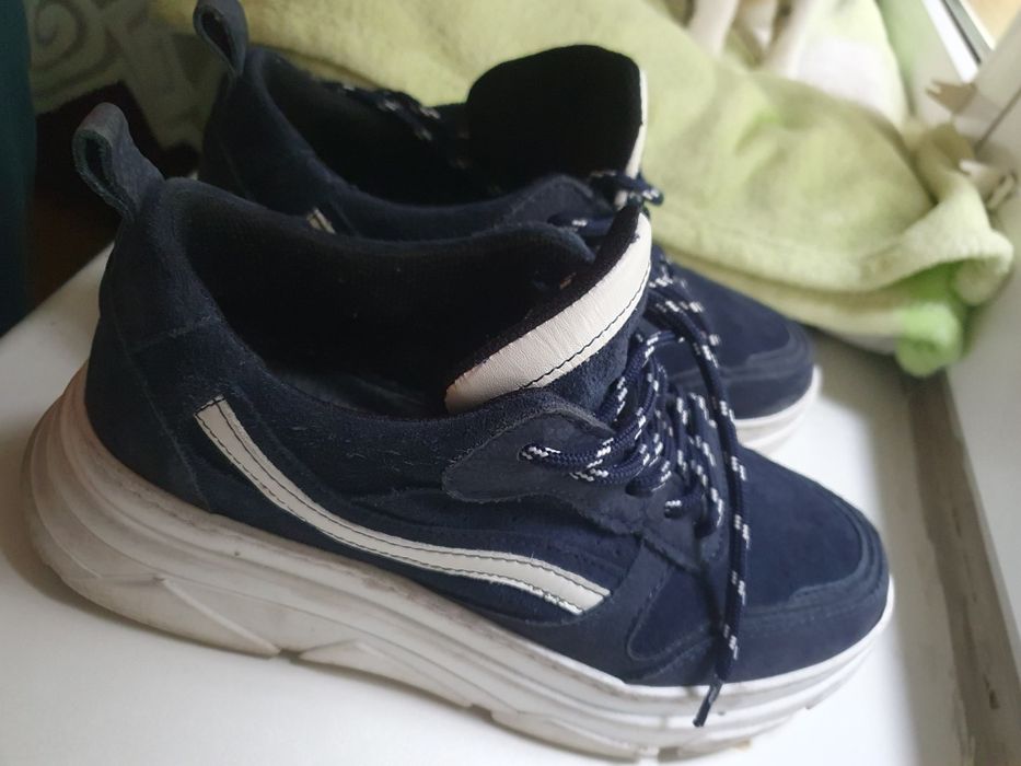 Julle&Belle Oslo II sneakersy granatowe 38