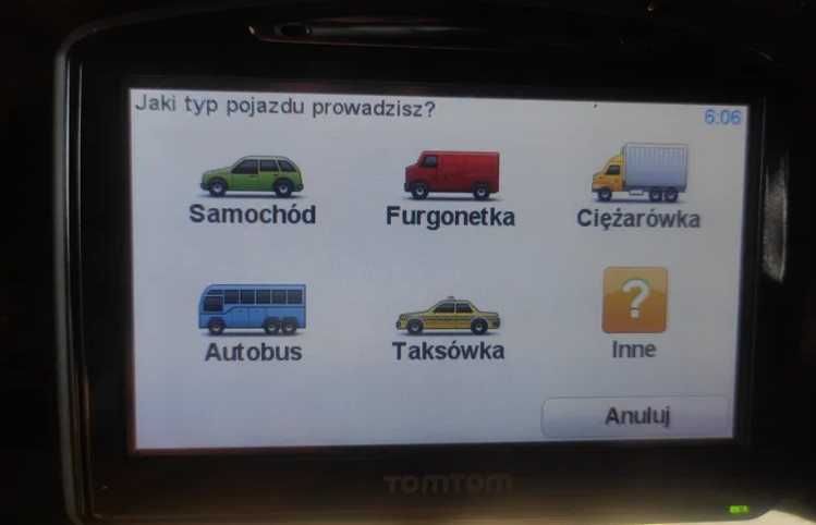 Nawigacja dla ciężarowych