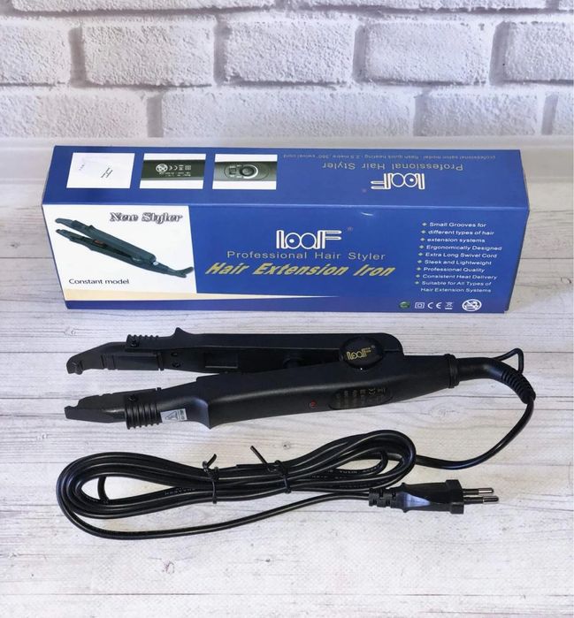 Щипцы для наращивания волос с регулировкой температуры CH-B