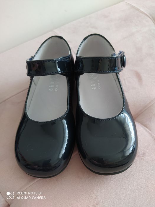 Sapatinho azul marinho de verniz Tam. 24