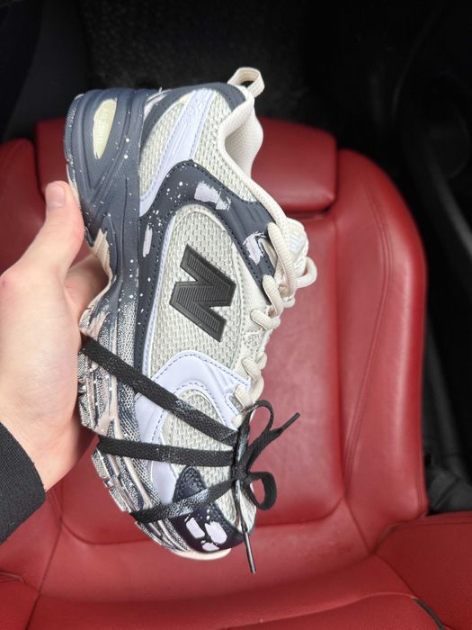(ОПЛАТА ПІСЛЯ ОГЛЯДУ)New Balance 530 Custom White Black Beige