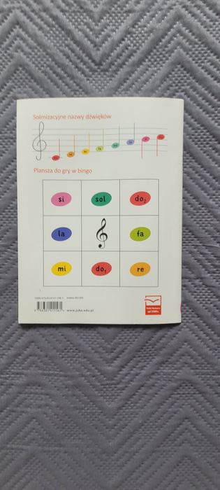 Gra w kolory kl.1. MUZYKA Karty pracy Wyd. Edukacyjne Juka.