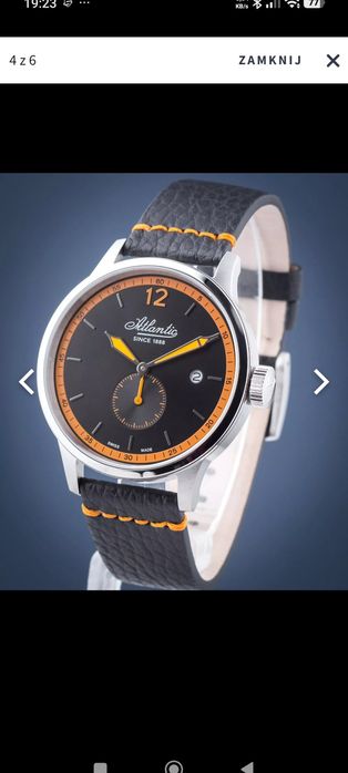 Atlantic Speedway Royal Swiss Made szafirowe szkiełko