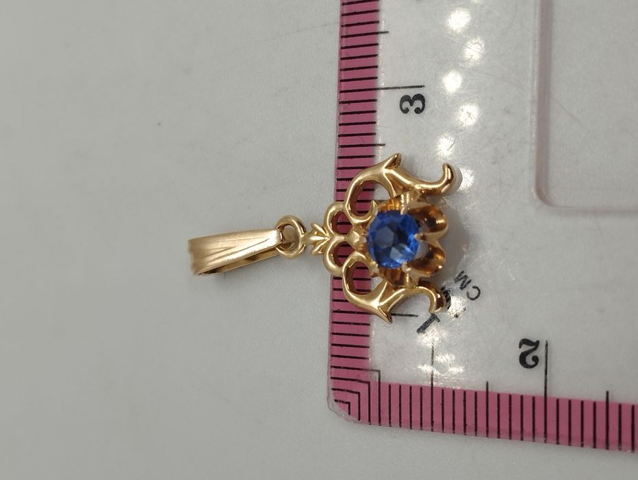 Золотой кулон СССР 2.27 грамма