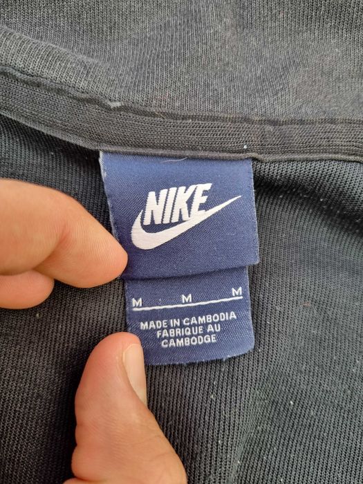 Czarna bluza rozpinana męska Nike Rozmiar M