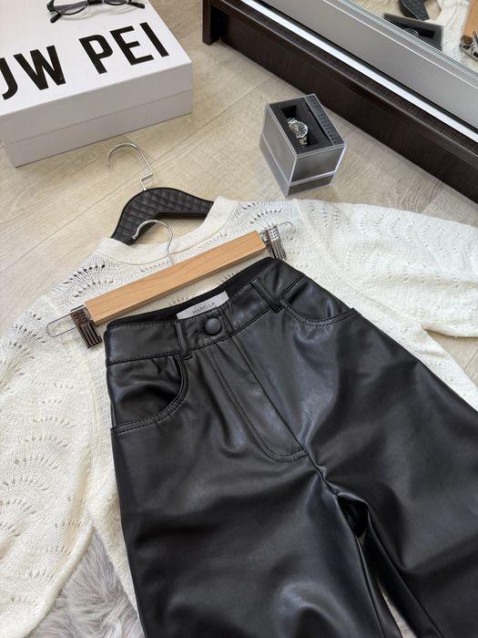 Якісні шкіряні штани Marella