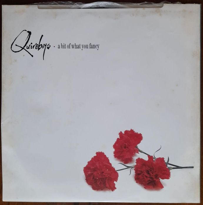 Vinil / Lp - The Quireboys - Álbum A Bit of what you fancy de 1990