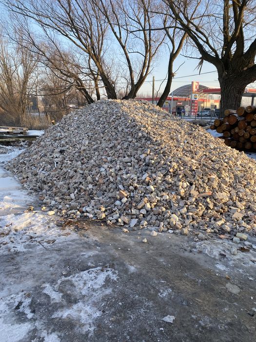 Kruszywo gruz betonowo ceglany czysty utwardzenie podniesienie terenu