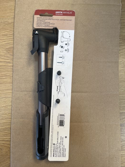 Pompka rowerowa blackburn airstik mini pump gravel presta schrader