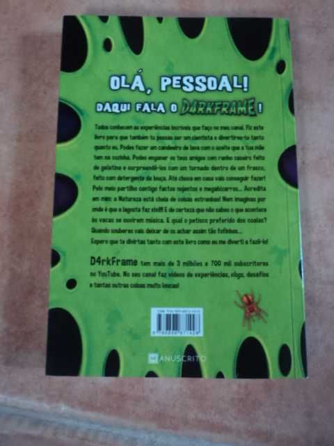 Livro Experiencias Loucas e factos bizarros