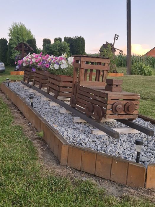 Pociąg z drewna 3,5m