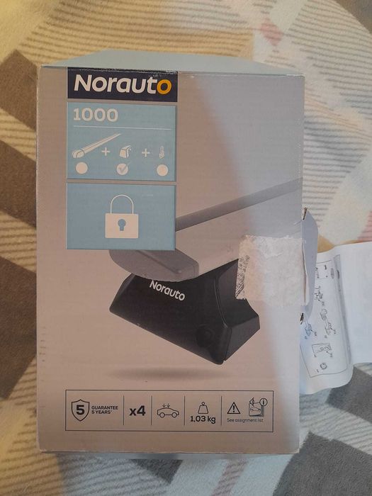 Kit para barras do tejadilho para Citroen C4 Space Tourer