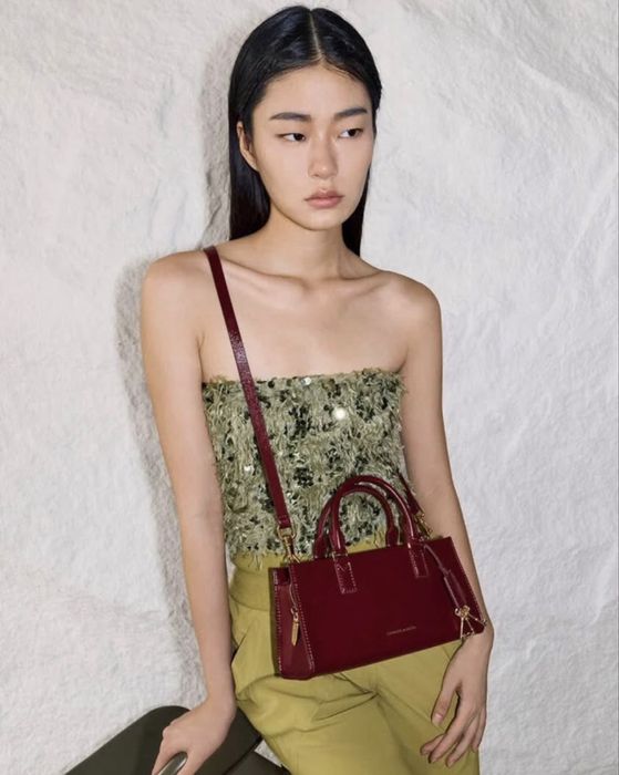 Mini Kerry Tote Bag - Mulberry Plum