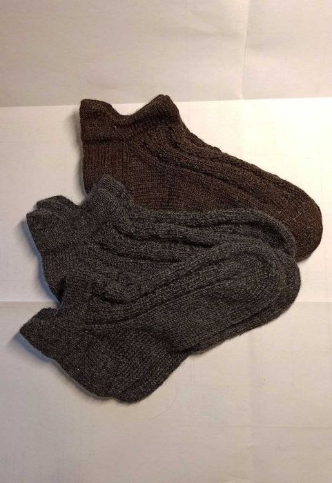 Шерстяні шкарпетки з візерунком