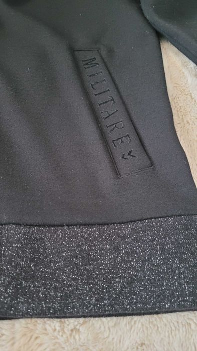 Aeronautica Militare rozpinana bluza damska rozm. xs czarna.