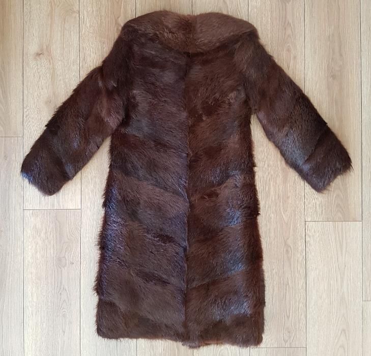 Futro z nutrii - brązowe