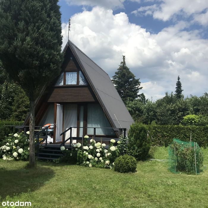 Domek Brda 60m2 dz 500m ochrona 21min pieszo od stacji PKP Jeziórko