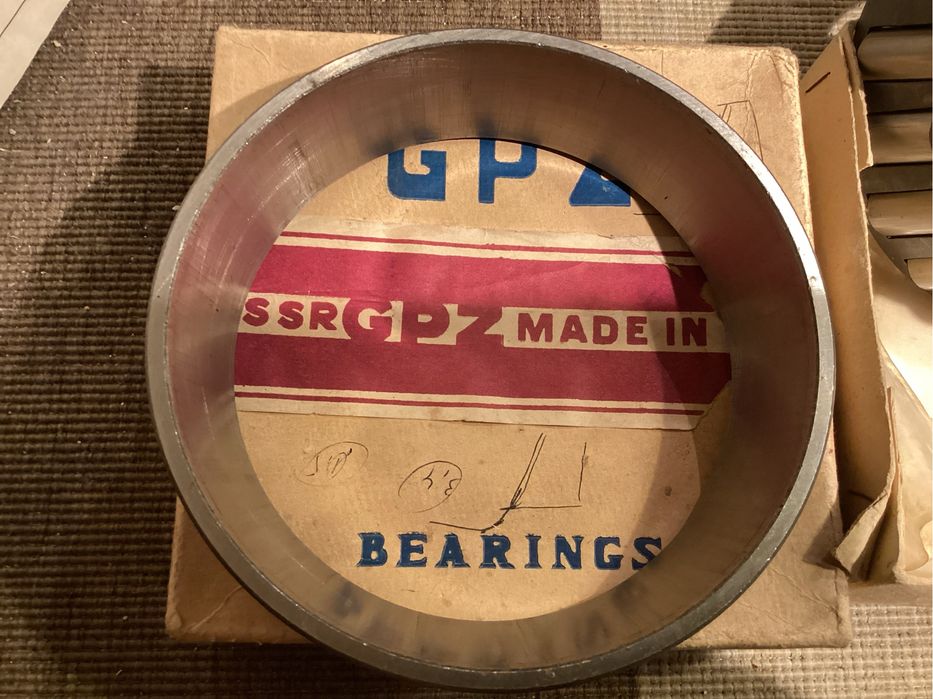 ROLAMENTO cónico gigante GPZ produzido na antiga URSS.