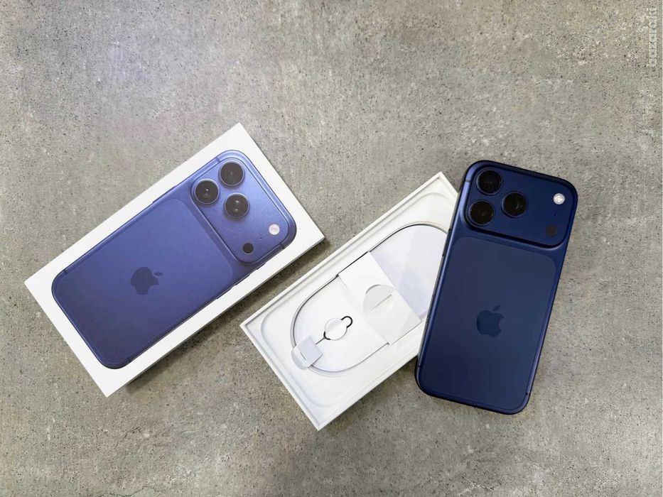 iPhone 17 Pro Max 256GB Deep Blue c/ fatura/garantia e extras